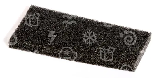 Filter penový sušičky GORENJE, SP13, 280x140x22mm, D8865N