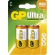 Alkalické batérie GP Ultra LR14 (C), 2 ks v balení