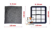 Filtre Sencor SVX 019HF pre vysávače Sencor rady SVC 85xx