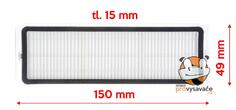 HEPA filtre XIAOMI Mi Robot Vacuum Mop 1C, 2ks