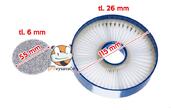 Predmotorový HEPA filter S106 do vysávačov Hoover Lyra