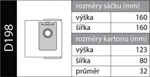 Vrecká D198 do dokovacej stanice Hoover