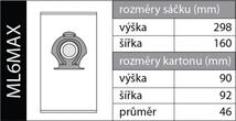 Sáčky do vysávača ML6 MAX pre Miele Guard
