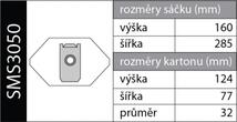 Vrecká k robotickému vysávaču Concept VR3350