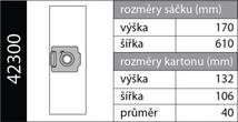 Vrecká pre vys. Wetrok Monovac, Durovac radu 6