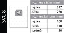 Textilné vrecká SVCX 1131 Sencor SVC 8 Tizio (10ks)