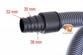 Univerzálna opravná hadica 32 mm
