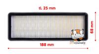 Vstupný nano filter Samsung DJ97-01045C